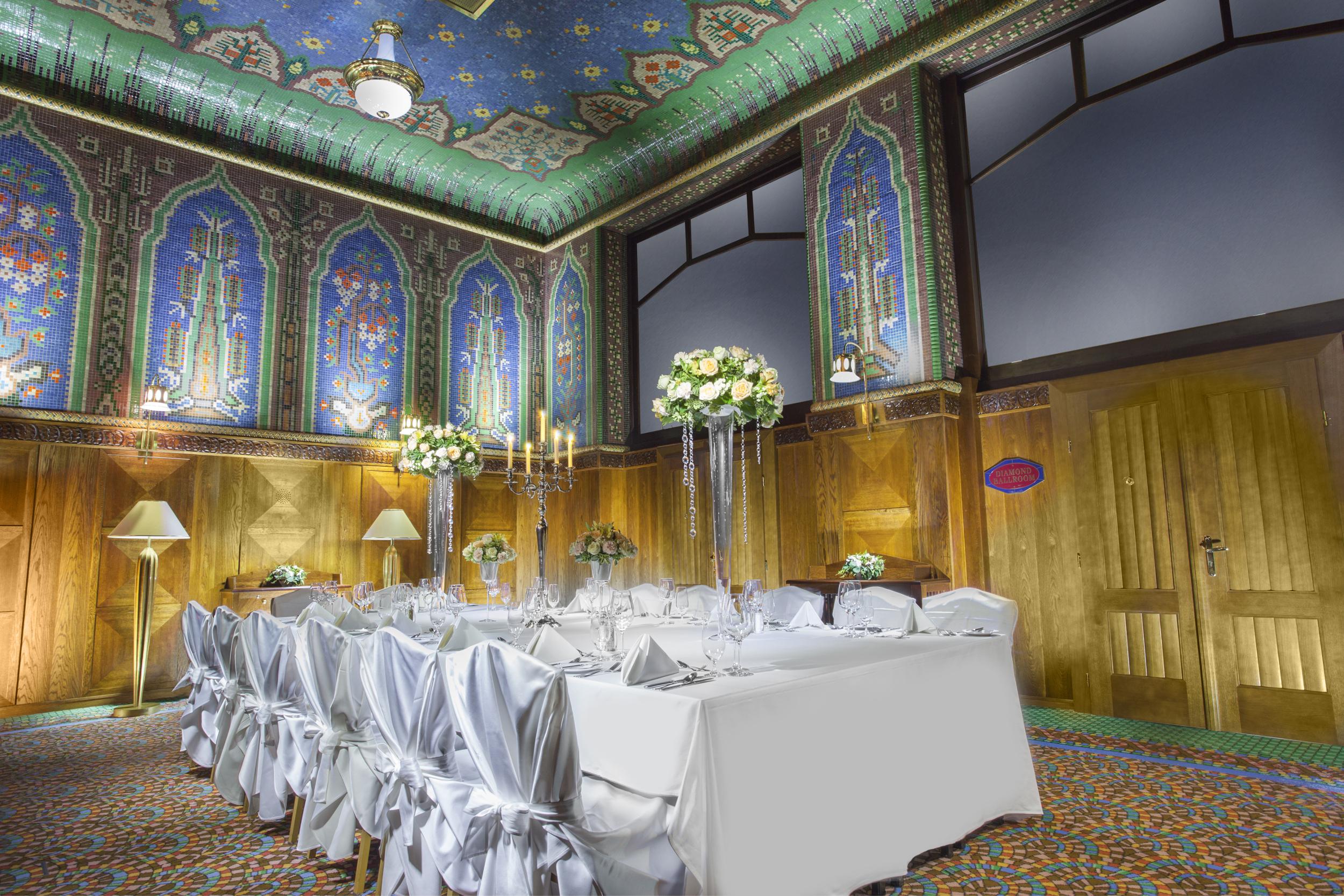 โรงแรมอาร์ทเดโค่ อิมพีเรียล ปราก ร้านอาหาร รูปภาพ The Long Room